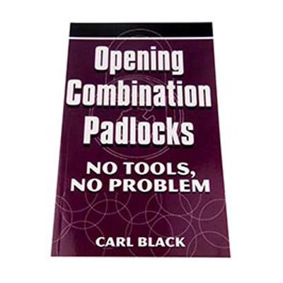 Opening combination padlocks
